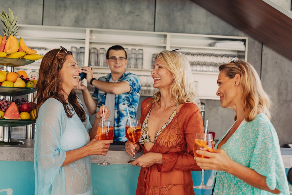 Poolbar-Frauen-Damen-Sommer